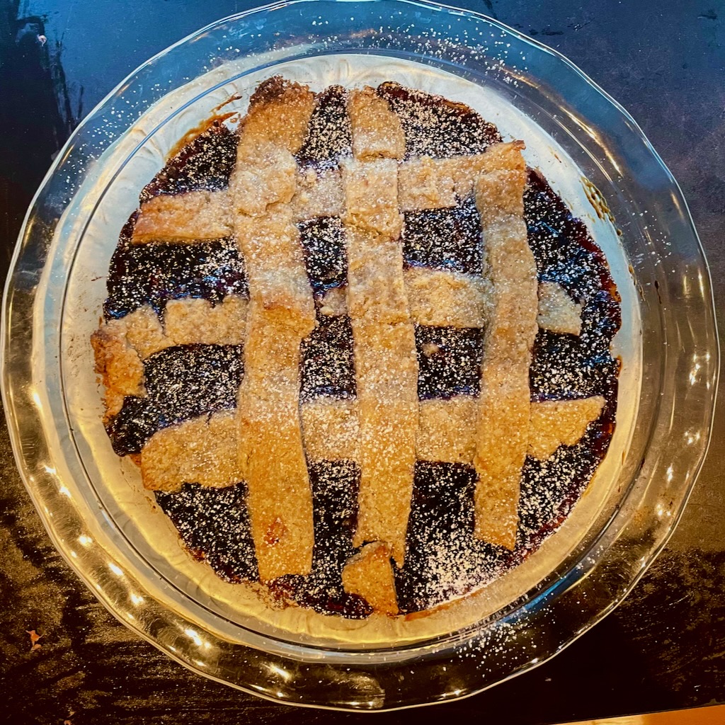 Linzer torte.